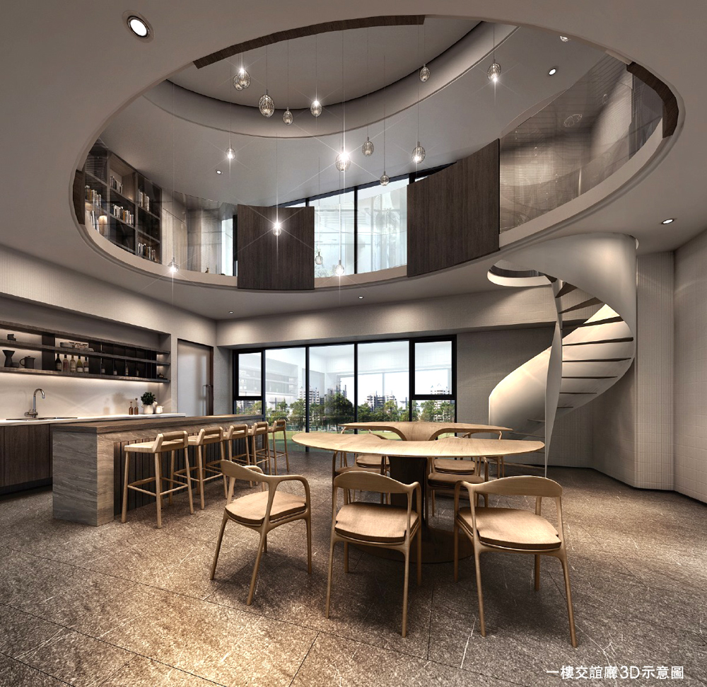 豐穀璞寓-公設模擬圖