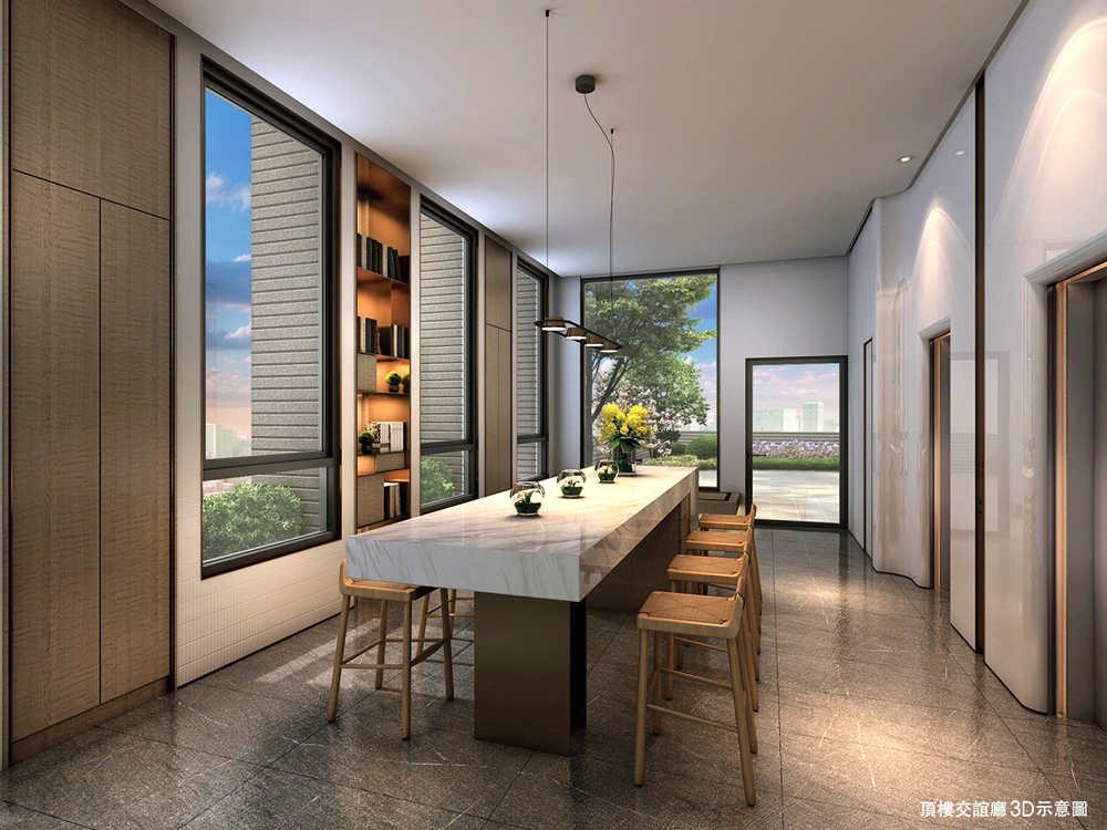 豐穀璞寓-公設模擬圖