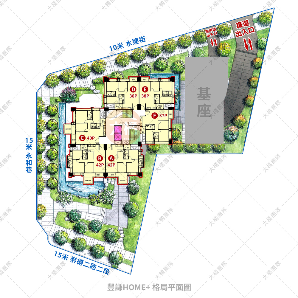 豐謙HOME+-格局平面圖