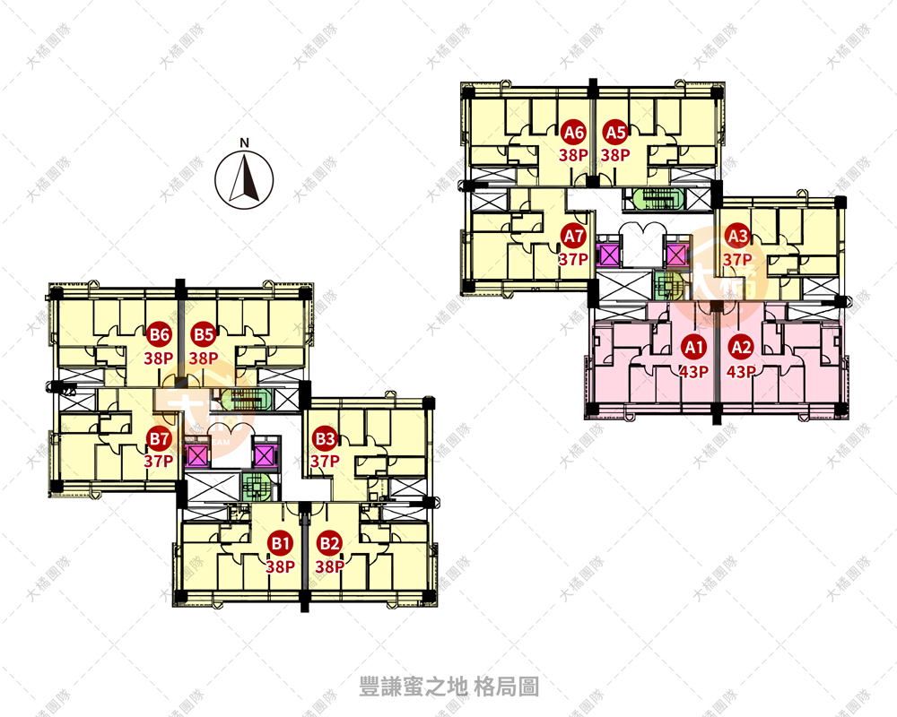 豐謙蜜之地-格局圖