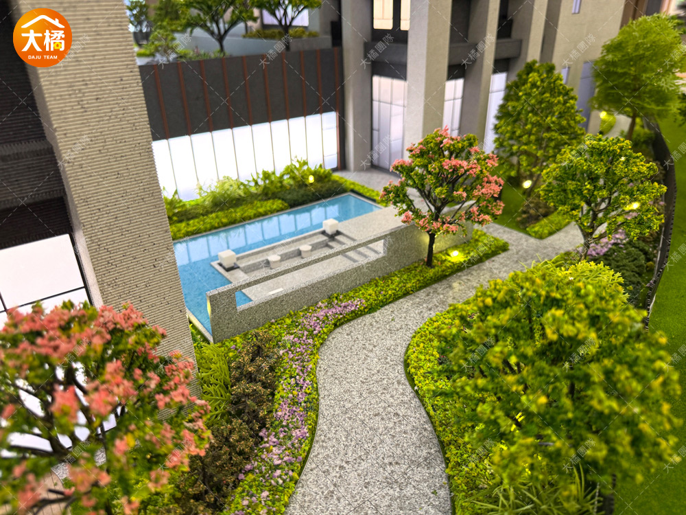 豐邑泊金灣-建築模型圖