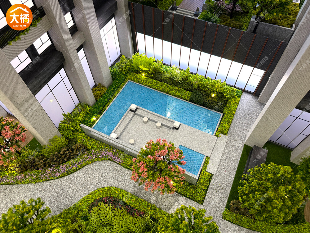 豐邑泊金灣-建築模型圖