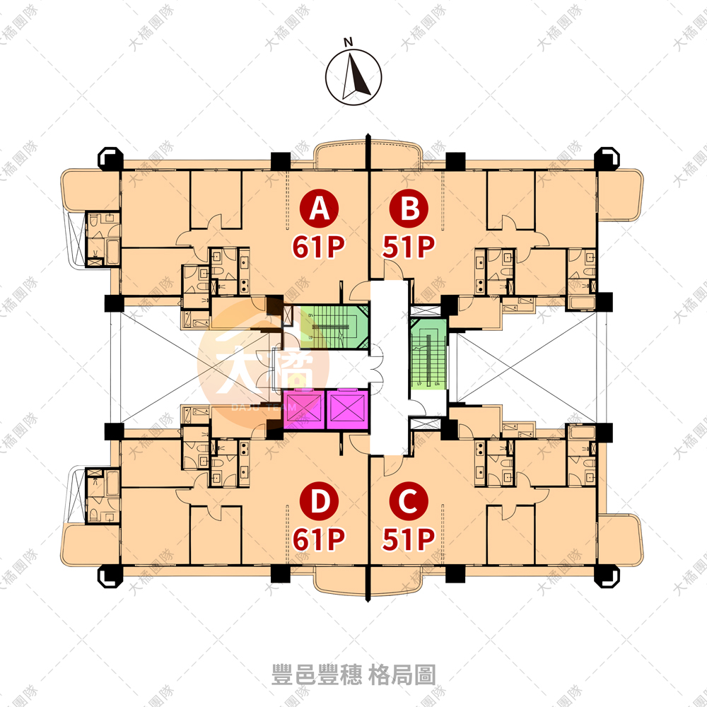 豐邑豐穗-格局圖