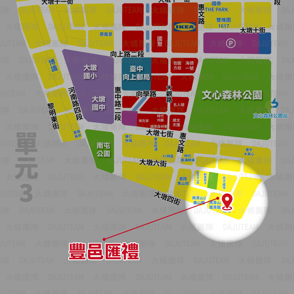 豐邑匯禮-位置圖