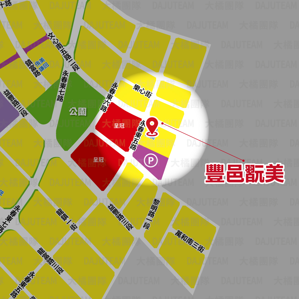 豐邑翫美-位置圖