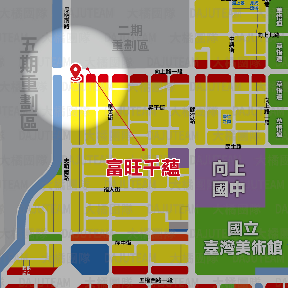 富旺千蘊-位置圖