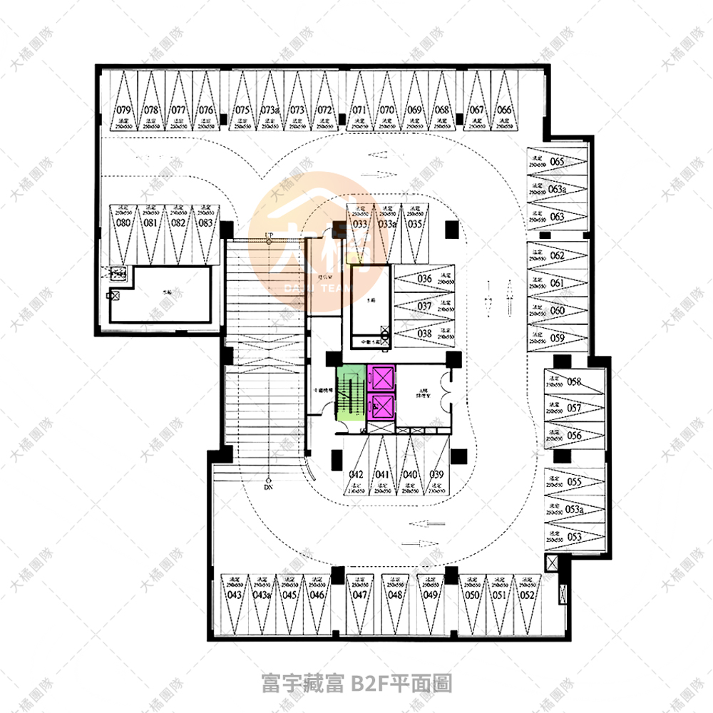 富宇藏富-B2F平面配置