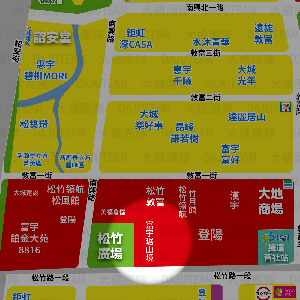 富宇琚山境-位置圖