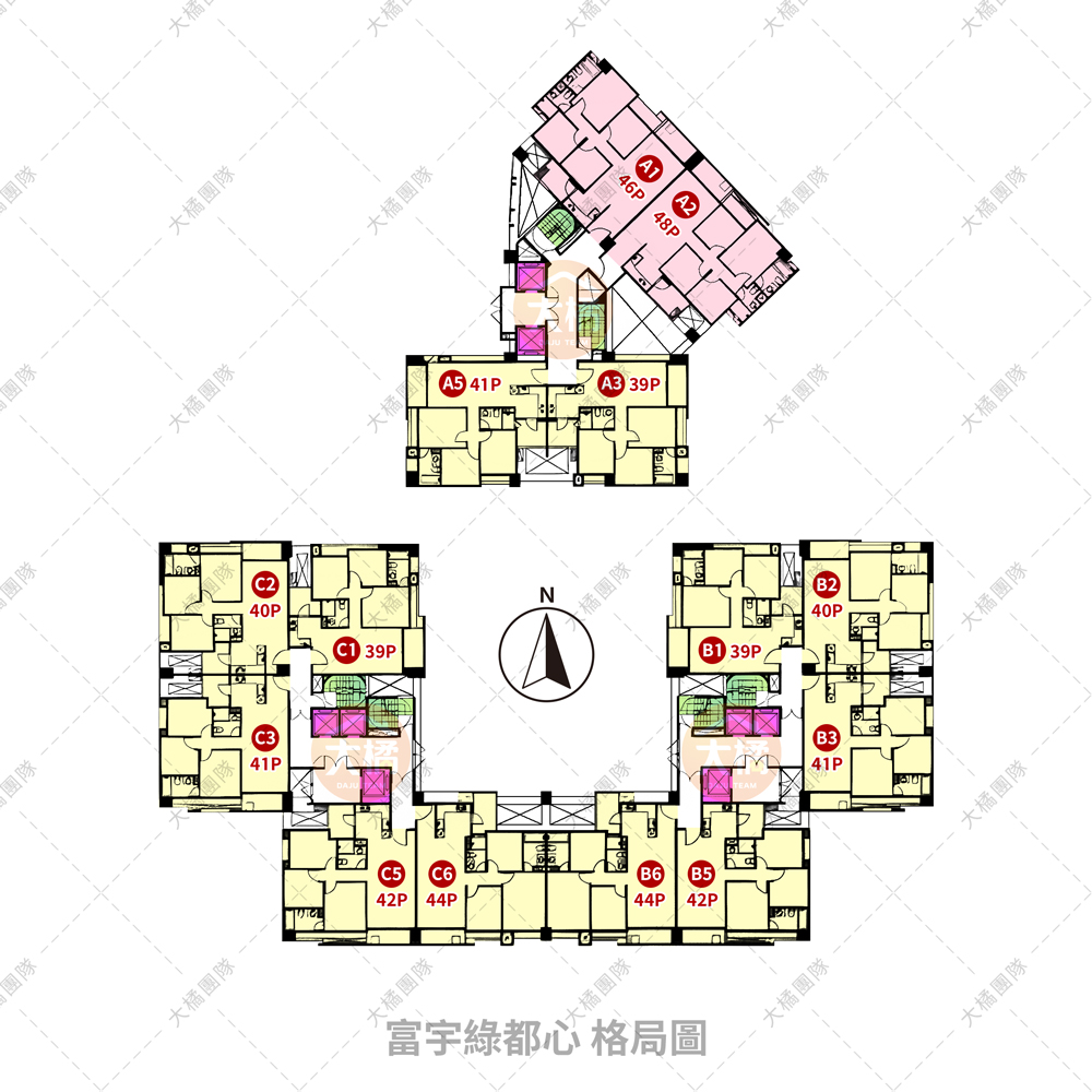 富宇綠都心-格局圖