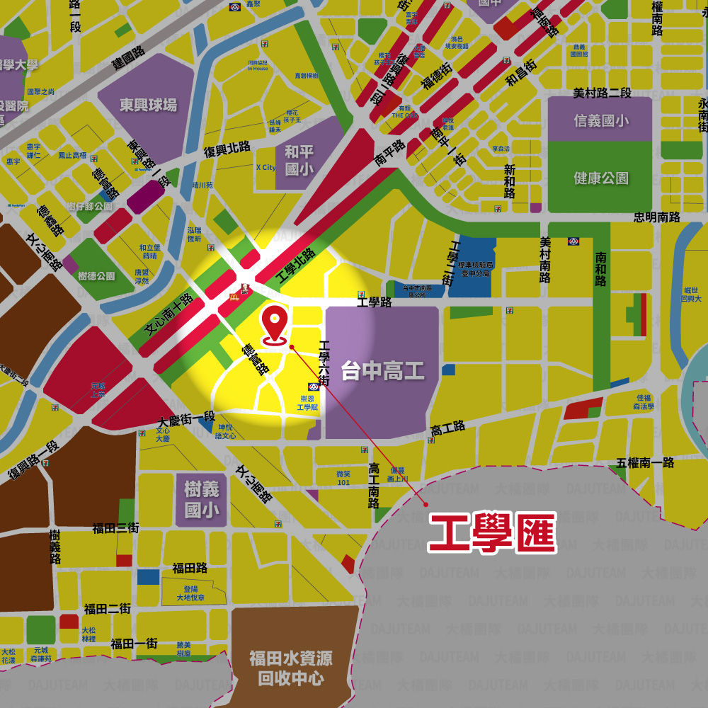 工學匯-位置圖