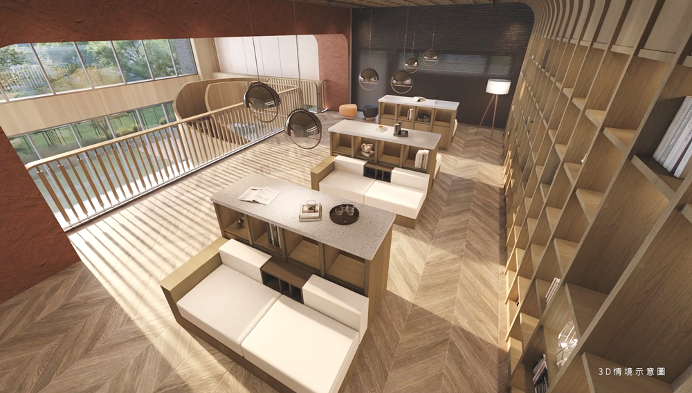 冠德崇德綻-公設模擬圖