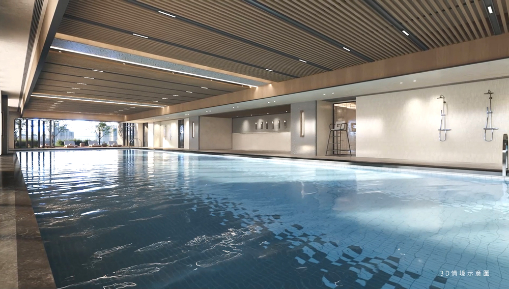 冠德崇德綻-公設模擬圖