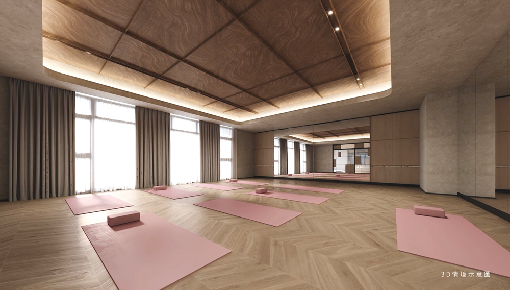 冠德崇德綻-公設模擬圖