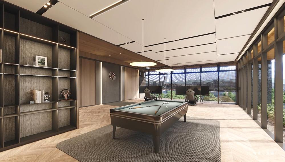 冠德崇德綻-公設模擬圖