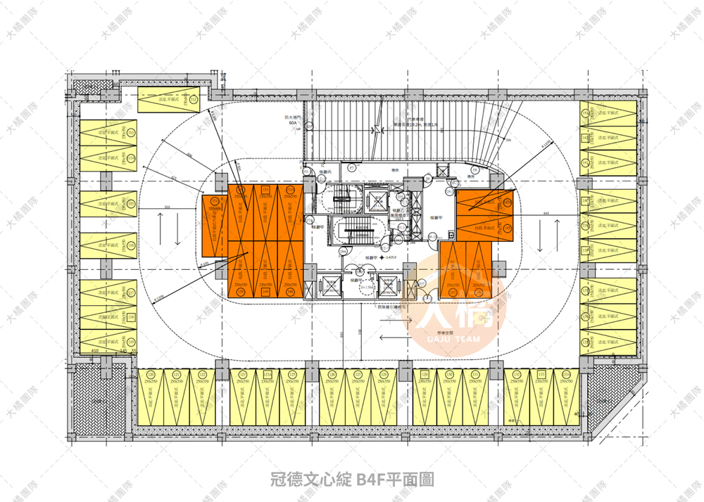 冠德文心綻-B4F平面配置