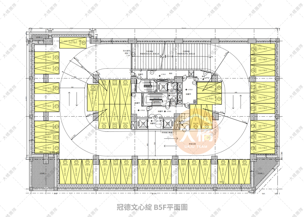 冠德文心綻-B5F平面配置