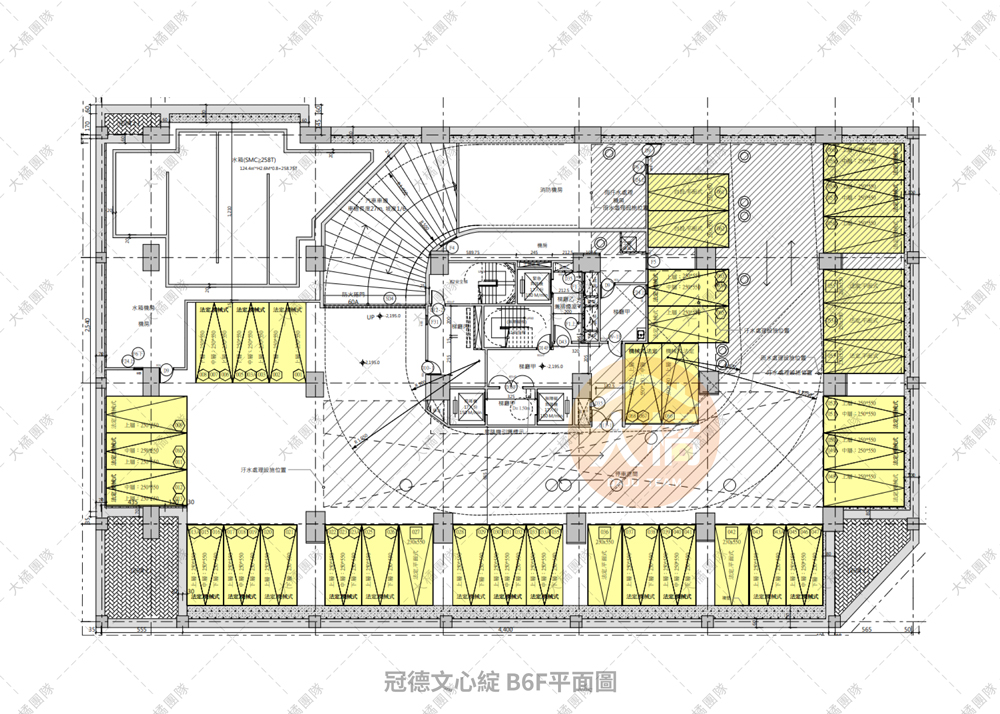 冠德文心綻-B6F平面配置