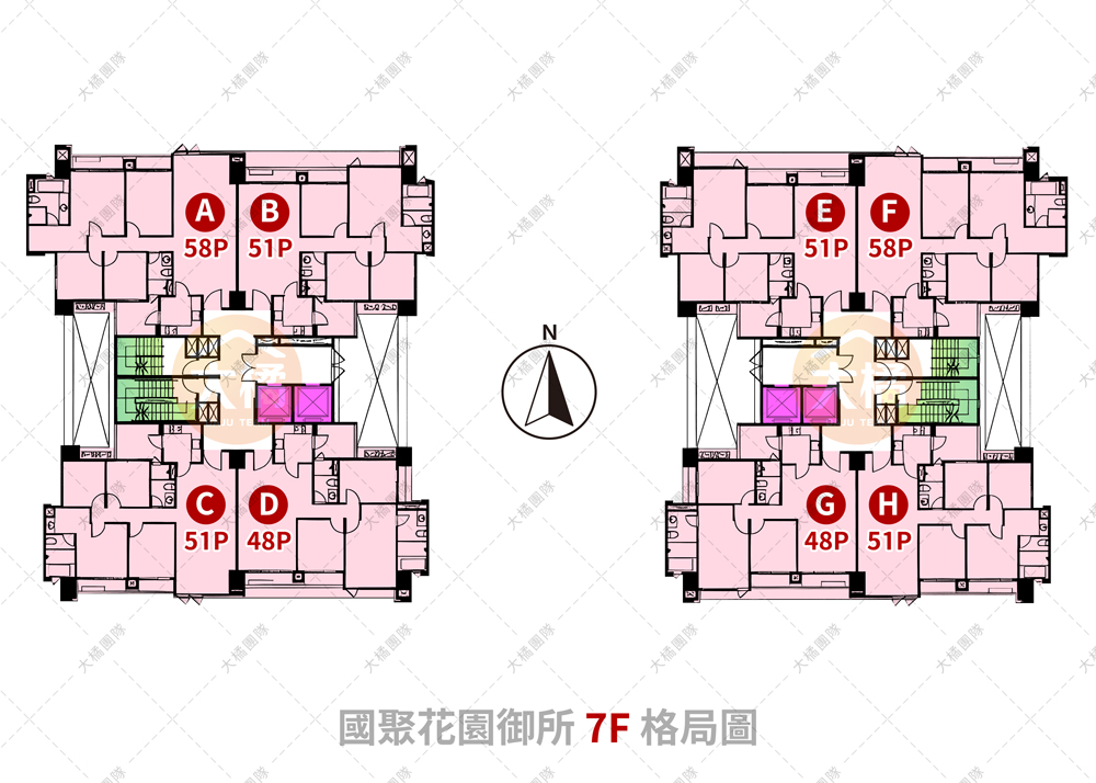 國聚花園御所-格局圖