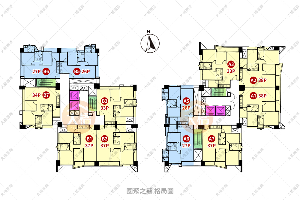 國聚之赫-格局圖