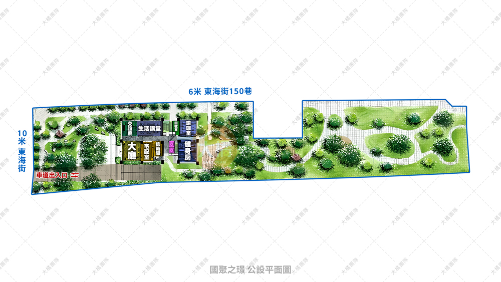 國聚之璟-公設平面圖