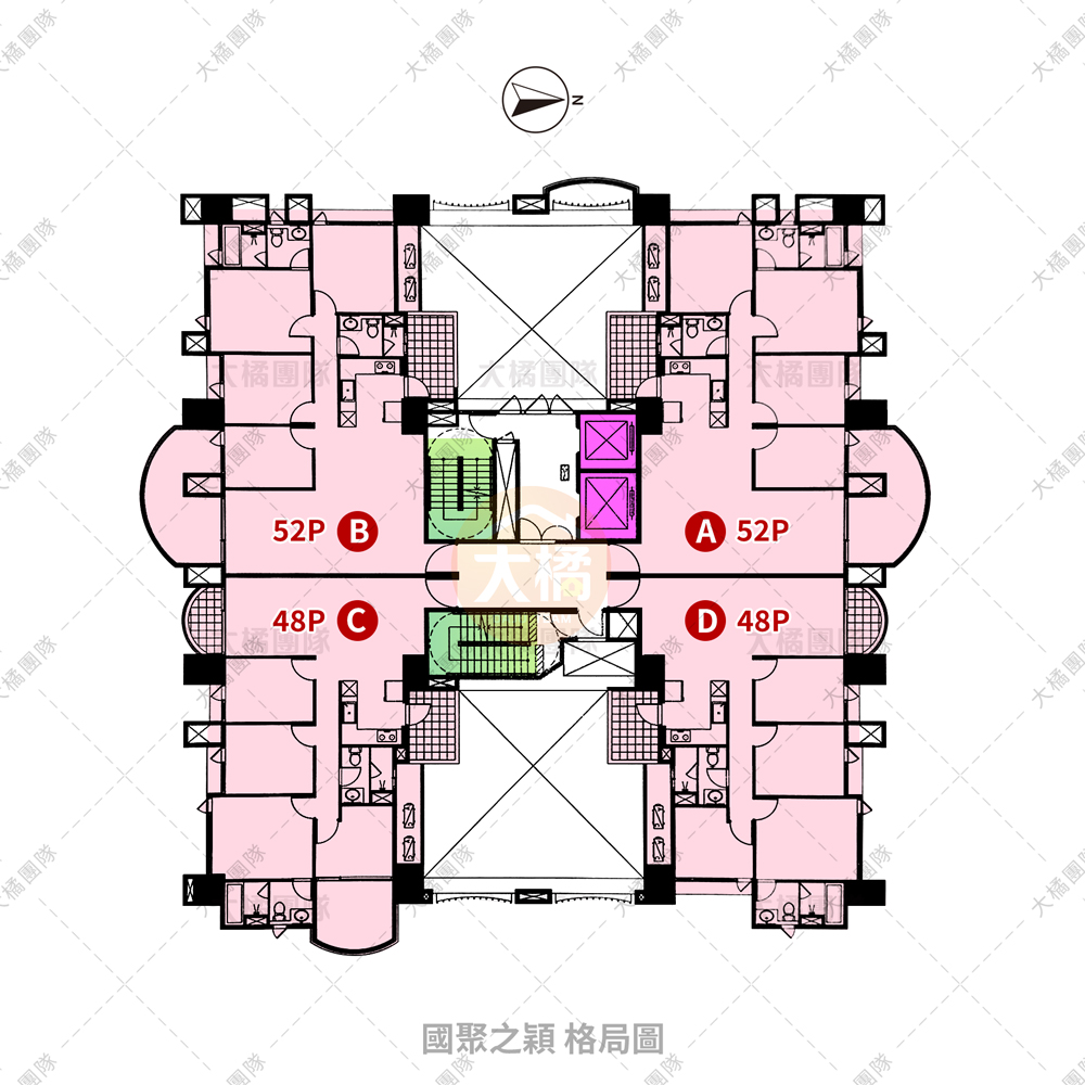 國聚之穎-格局圖