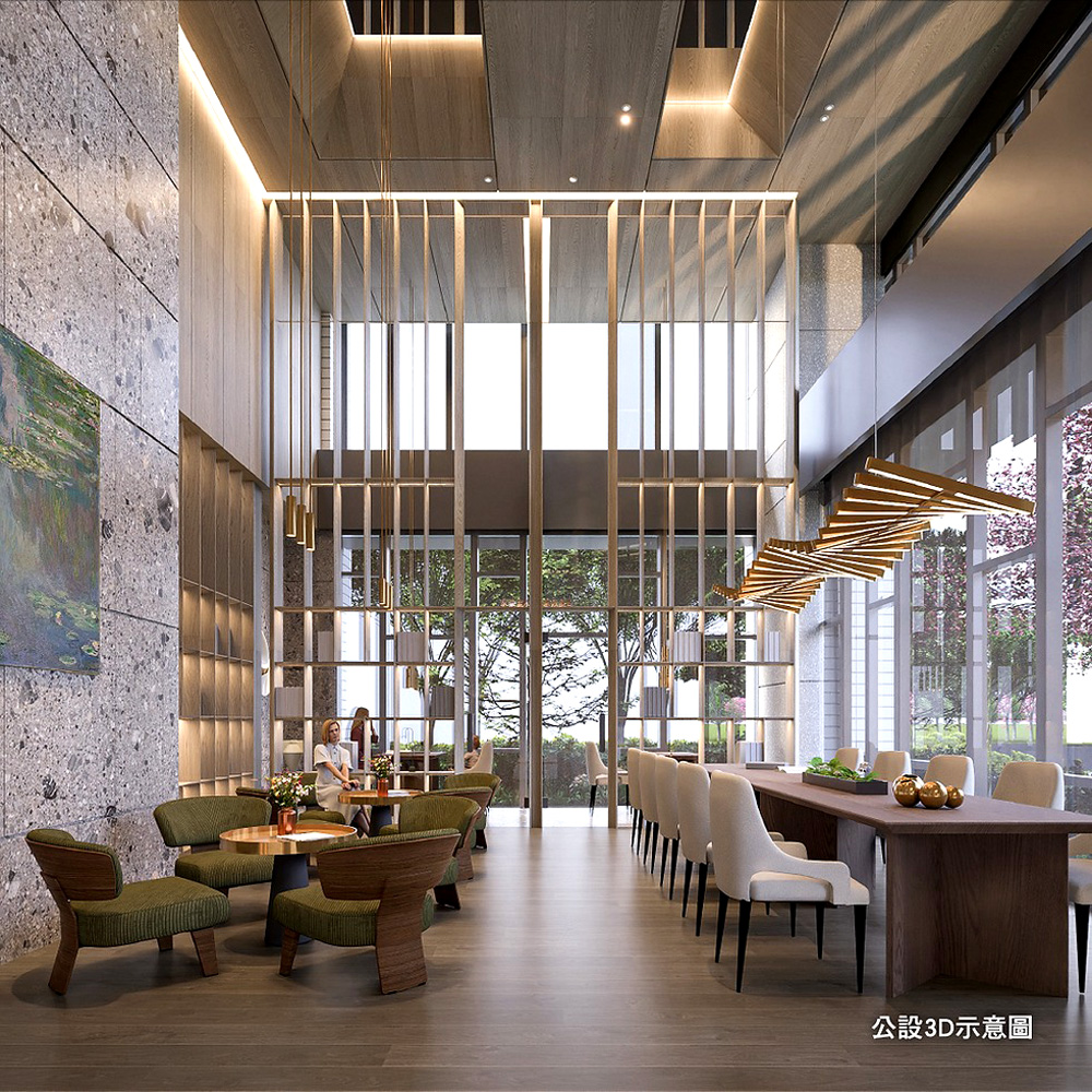國聚之築-公設模擬圖2