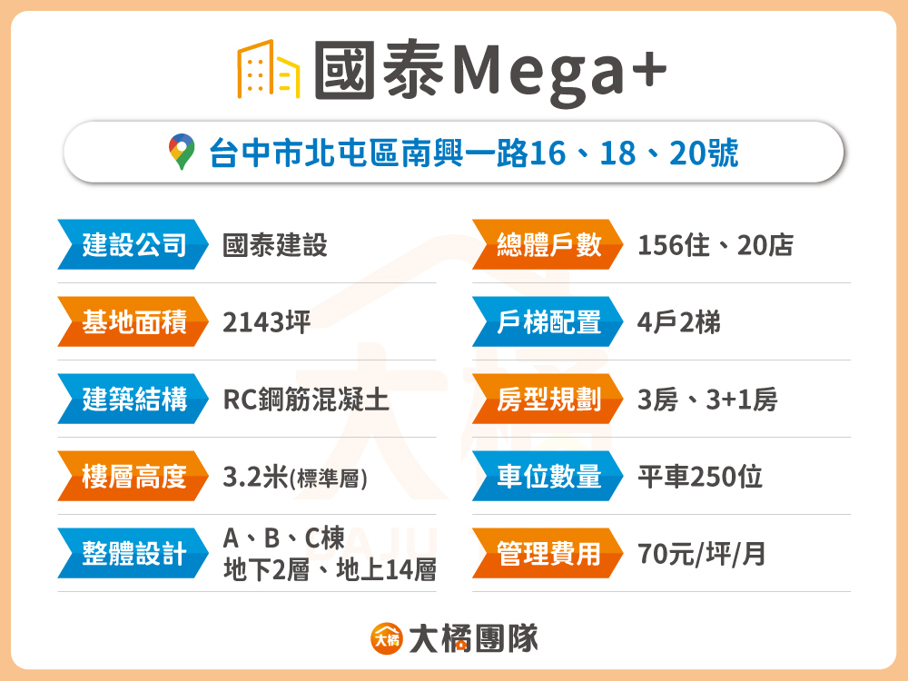國泰Mega+-基本資料表格