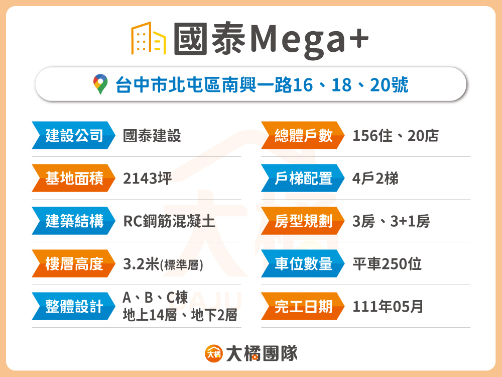 國泰Mega+-基本資料表格