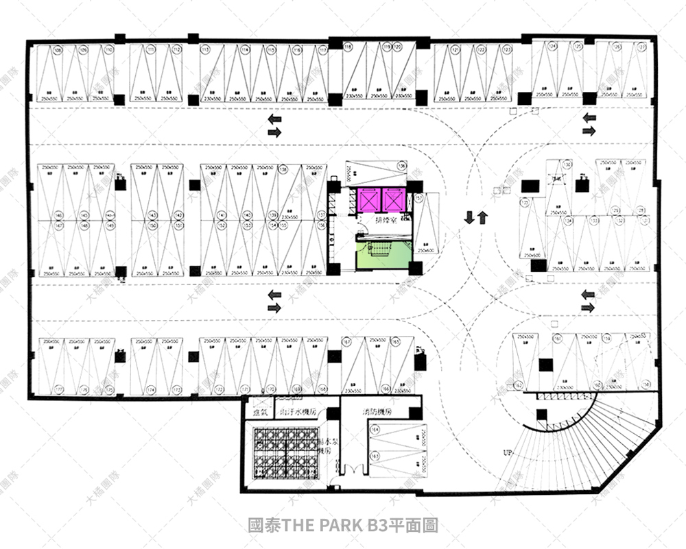 國泰THE PARK 停車場B3F