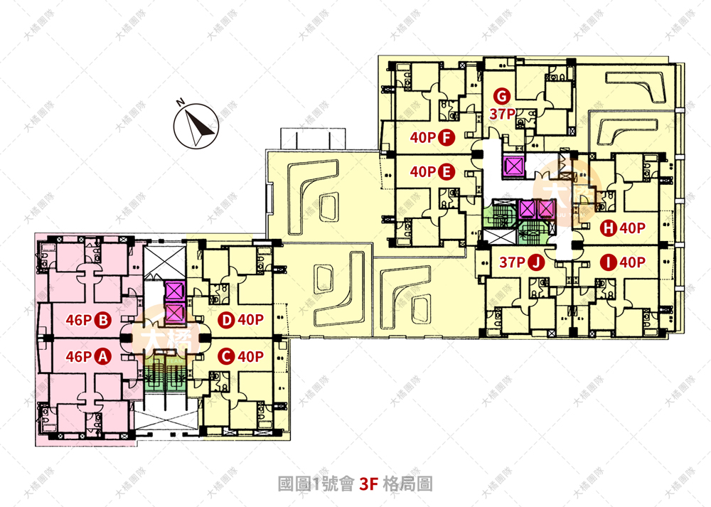 國圖1號會-3F格局圖