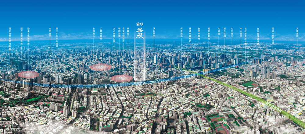 國雄無双-空拍圖