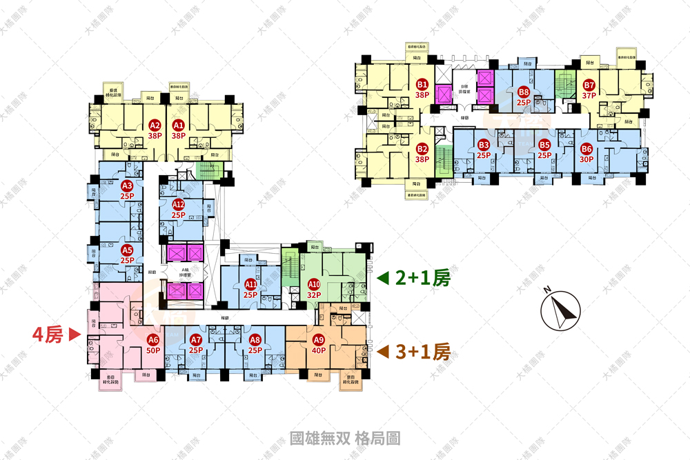 國雄無双-格局圖