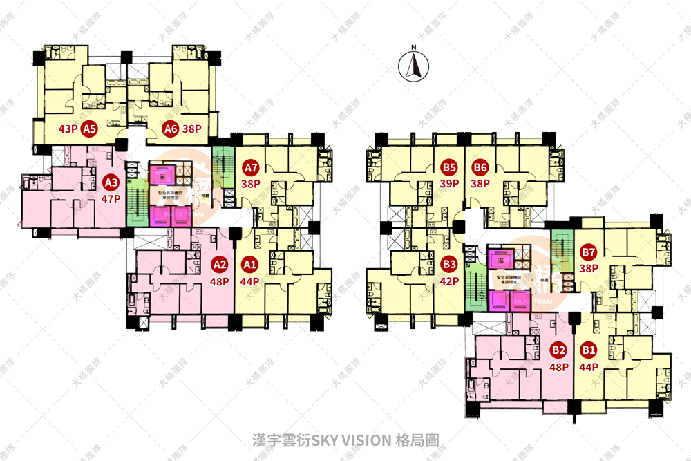 漢宇雲衍Sky Vision-格局圖