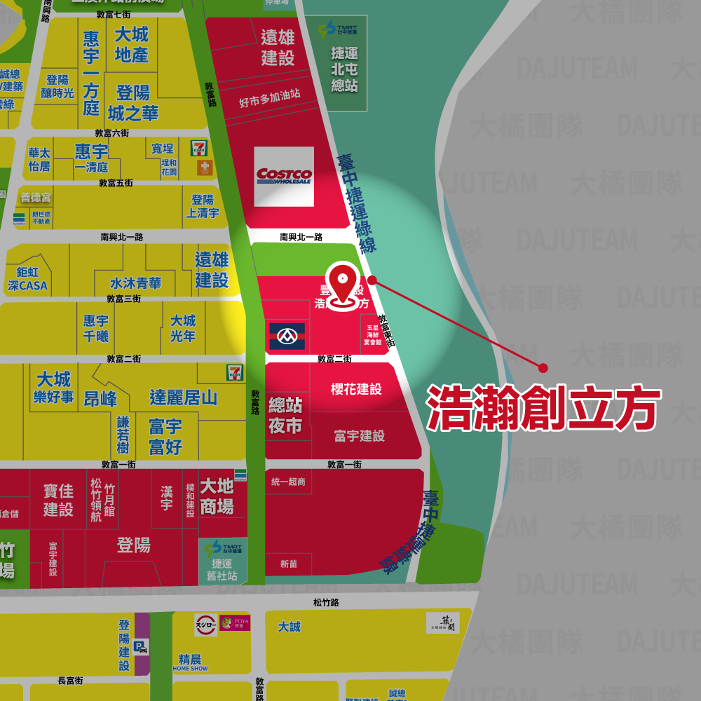 浩瀚創立方-位置圖