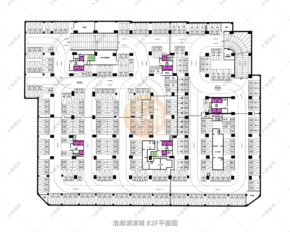浩瀚湖濱城-B2F停車場