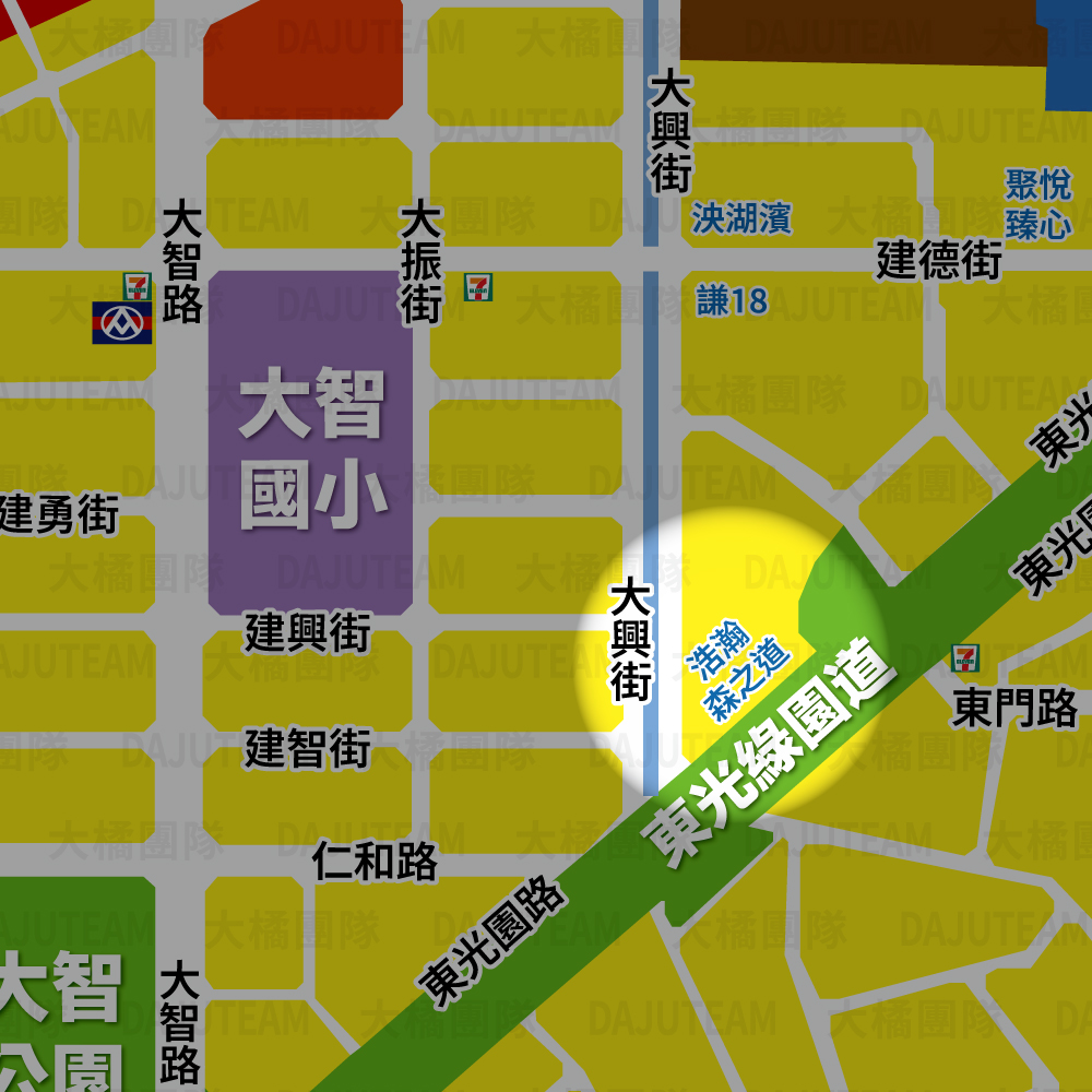 浩瀚森之道-位置圖