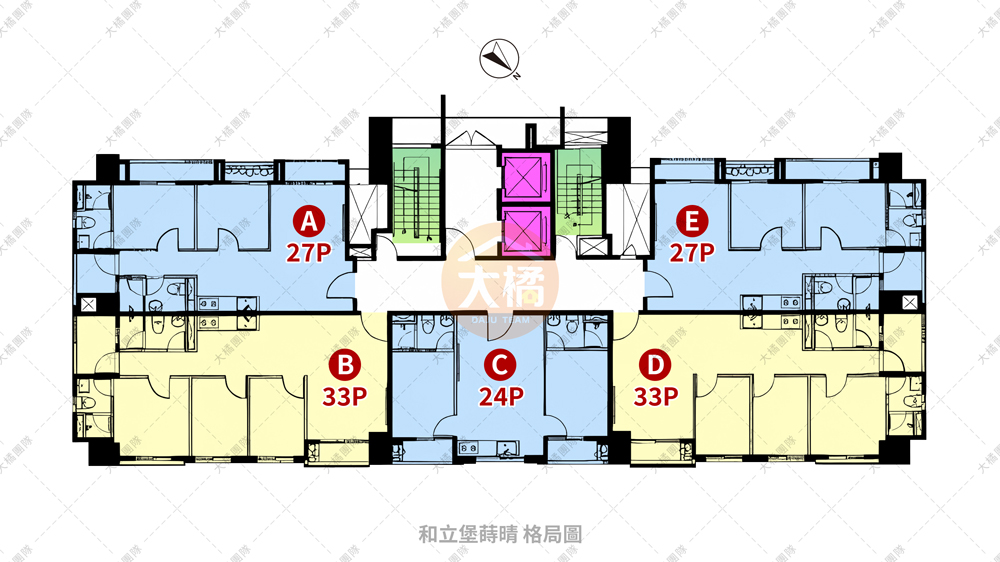 和立堡蒔晴-格局圖