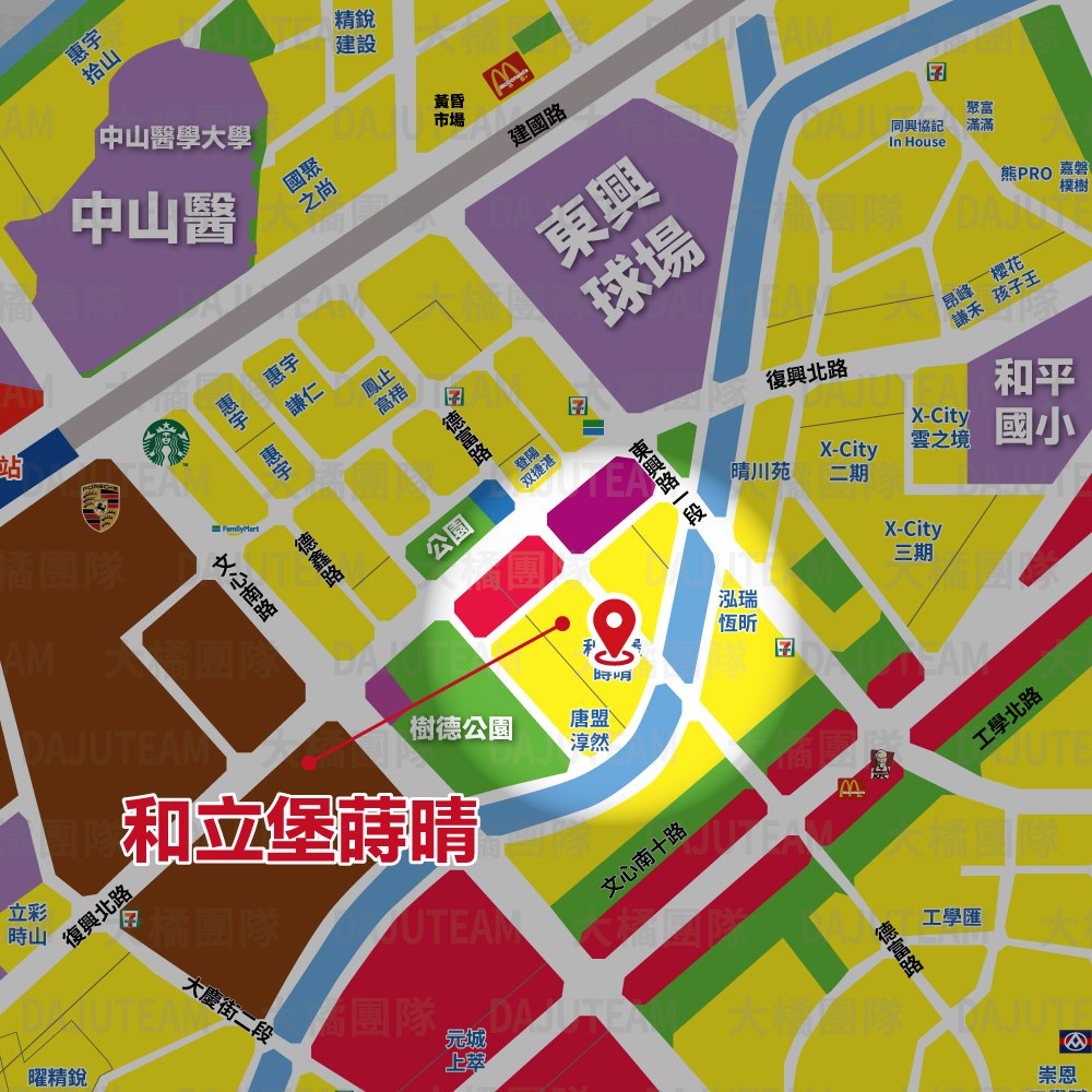 和立堡蒔晴-位置圖
