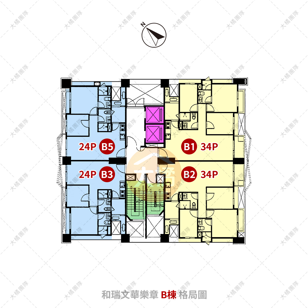 和瑞文華樂章-格局圖