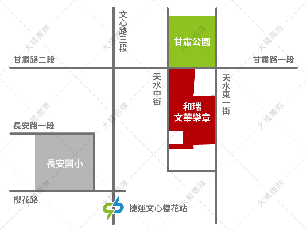 和瑞文華樂章-位置圖