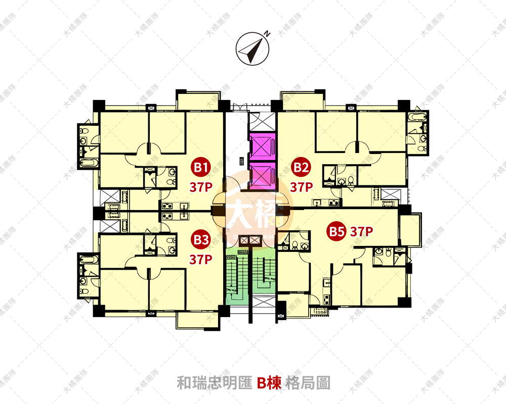 和瑞忠明滙-格局圖