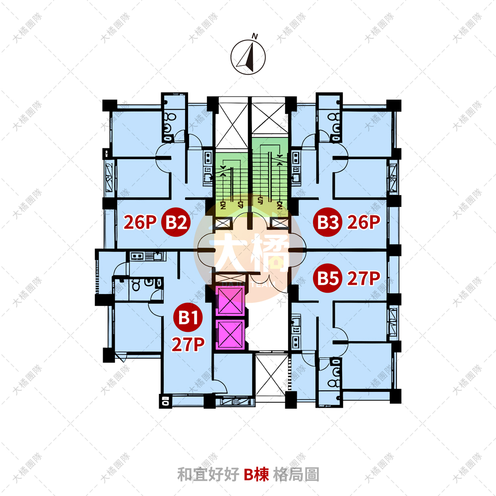 和宜好好-B格局圖