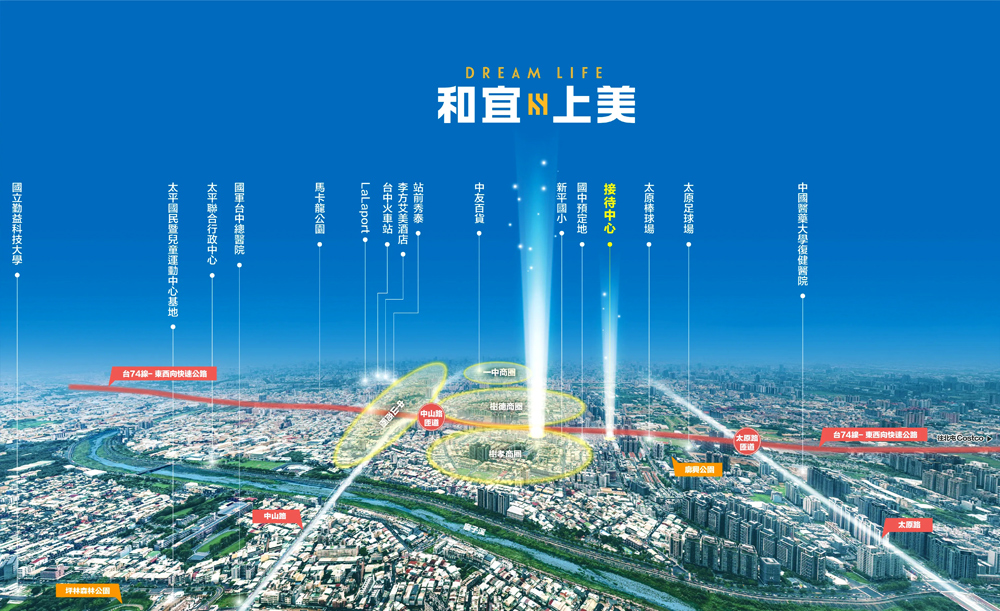 和宜上美-空拍圖