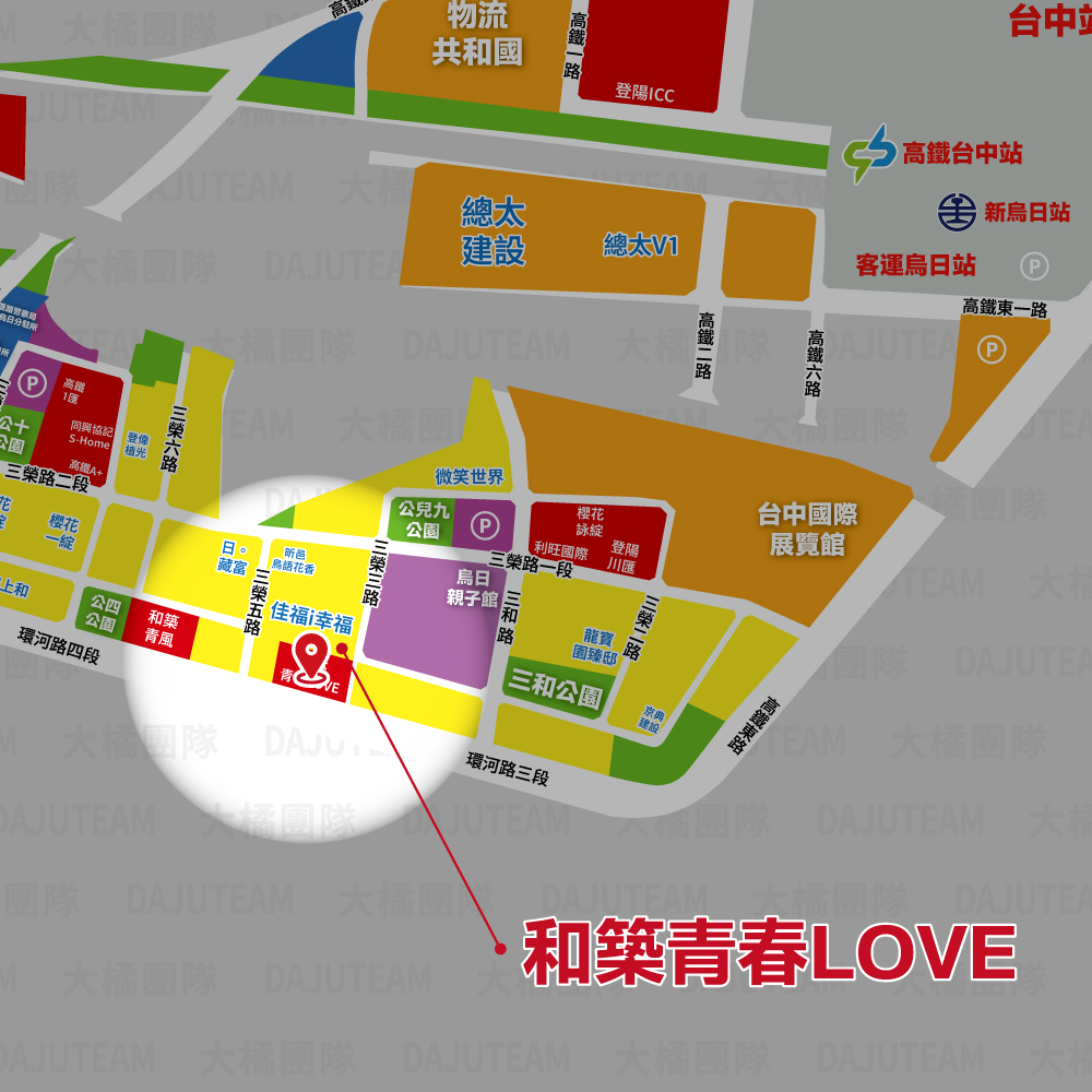 和築青春LOVE-位置圖