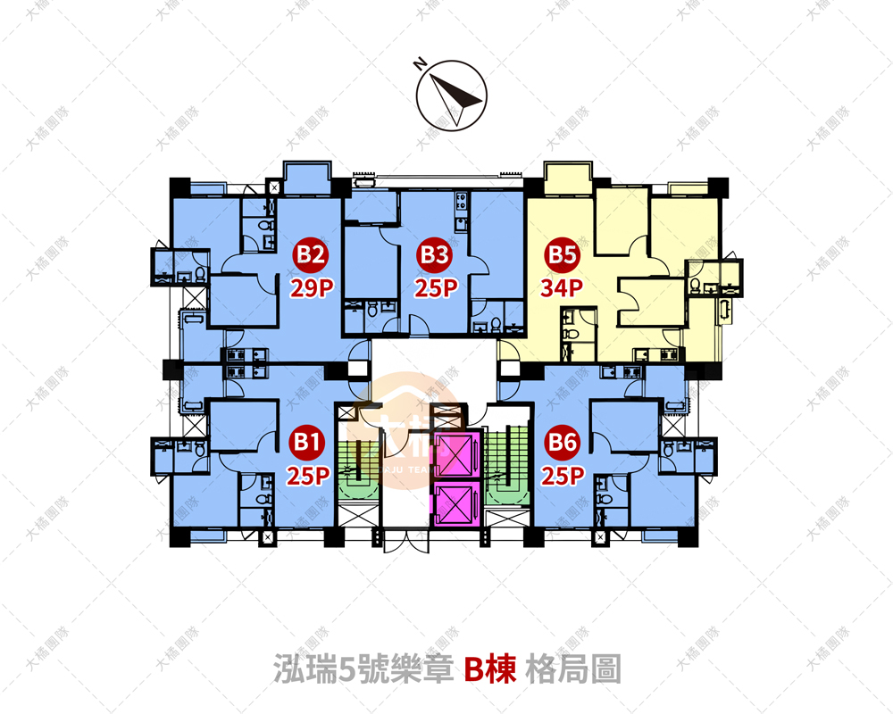 泓瑞5號樂章-格局圖