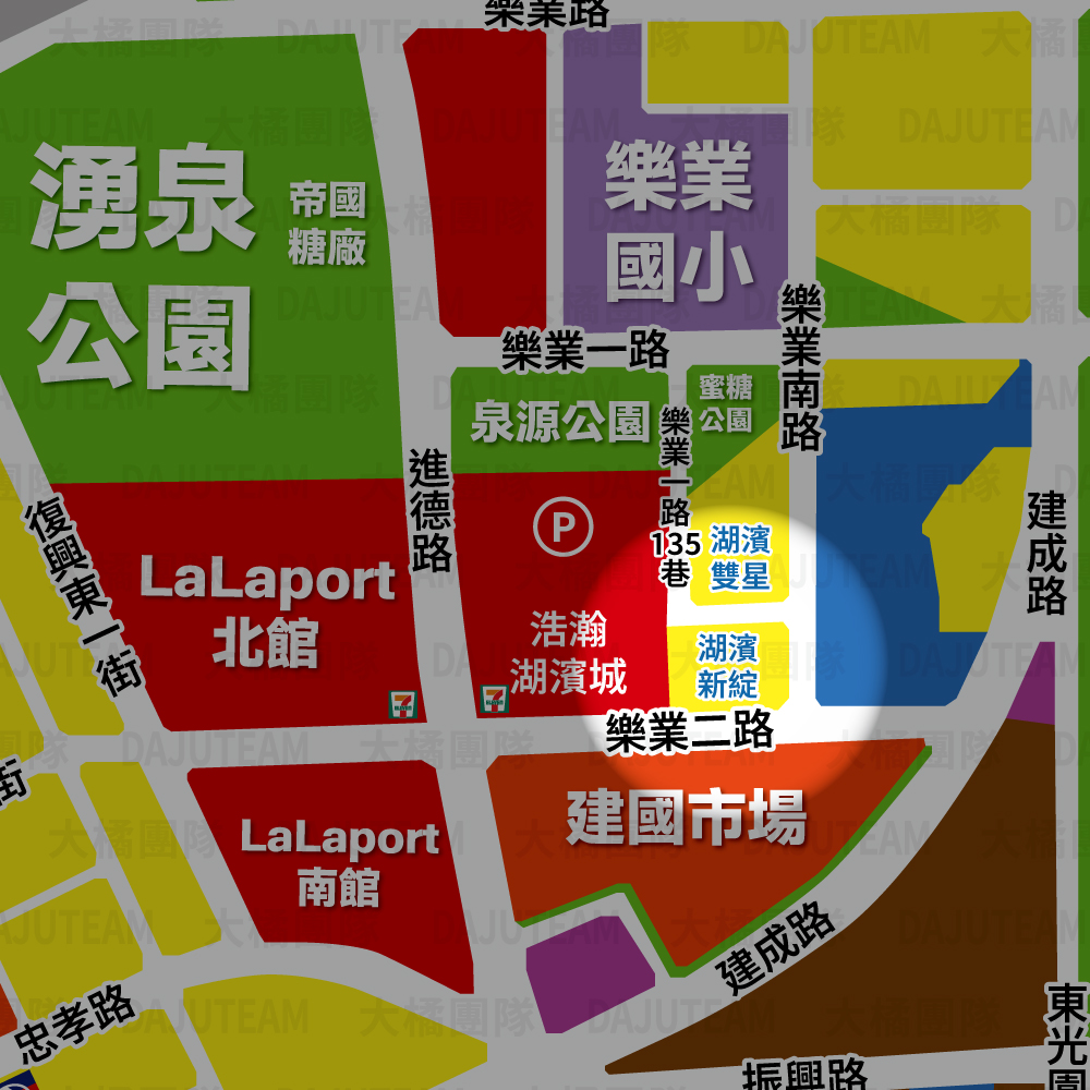 湖濱新綻-位置圖