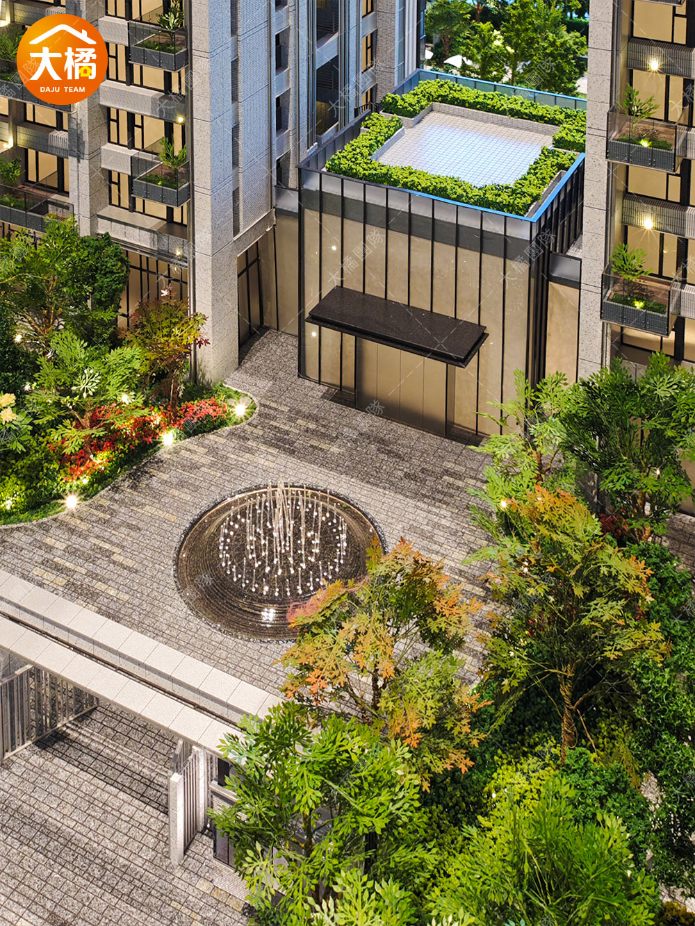 華固頂滙-建築模型