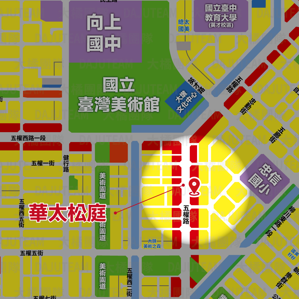 華太松庭-位置圖