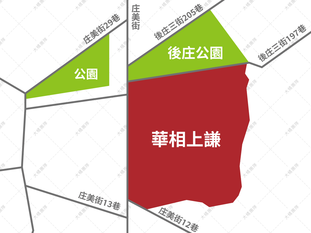 華相上謙-位置圖