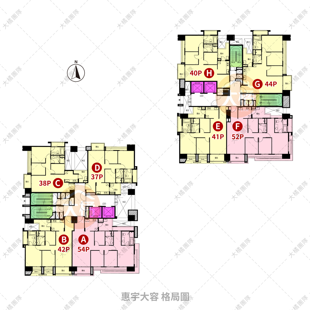 惠宇大容-格局圖
